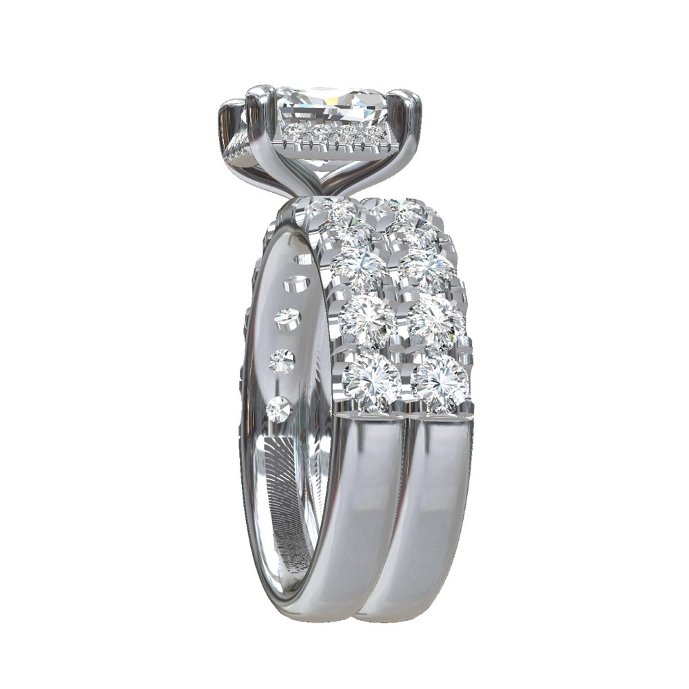 Diamond Engagement ring - Picture 2 of 5